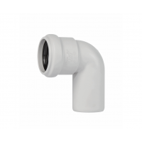 Отвод с раструбом 58х87°, белый, Ostendorf Skolan dB 332140