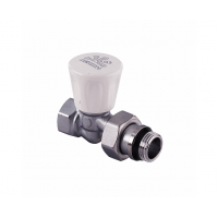 Прямой ручной клапан GEKON  1/2" компактный