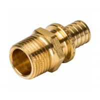 STOUT Муфта-переходник, 16х1/2" НР