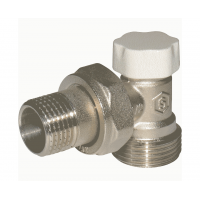 Клапан Stout запорно-балансировочный угловой (подключение ЕК) 1/2" х 3/4"ЕК Клапан Stout запорно-балансировочный угловой (подключение ЕК) 1/2" х 3/4"ЕК