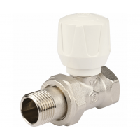 Клапан Stout ручной с закрытием затвора "металл по металлу", прямой 3/4" Клапан Stout ручной с закрытием затвора "металл по металлу", прямой 3/4"