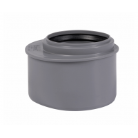 Патрубок переходной короткий ПП 110/75, серый, Ostendorf HT 115715 Патрубок переходной короткий ПП 110/75, серый, Ostendorf HT 115715